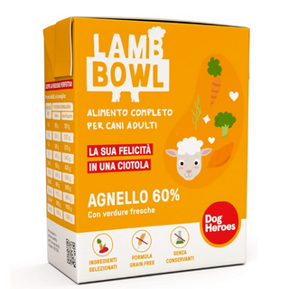 Dog Heroes Lamb Bowl Dispensa 390g