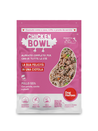 Dog Heroes Chicken Bowl Surgelata 320g