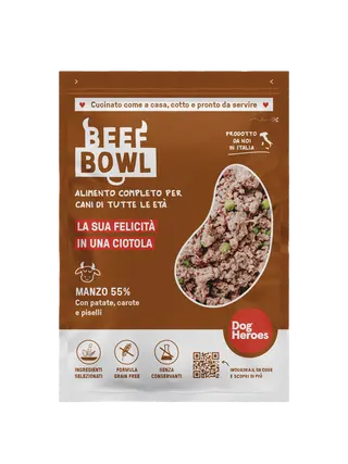 Dog Heroes Beef Bowl Surgelata 320g