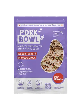 Dog Heroes Pork Bowl Surgelata 320g