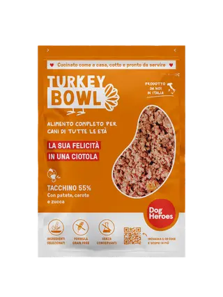 Dog Heroes Turkey Bowl Surgelata 650g