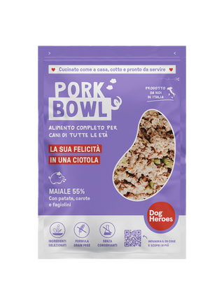 Dog Heroes Pork Bowl Surgelata 650g
