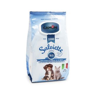 Cmn Salviette Deter. Talco 100pz