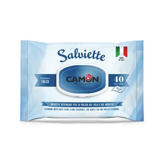 Cmn Salviette Deter. Talco 40pz