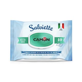 Cmn Salviette Deter. Muschio Bianco 40pz