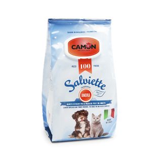 Cmn Salviette Deter. Ambra 100pz