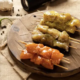 Brochette Poulet Marinee - 1/2 Kg