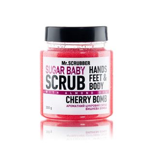 Цукровий Скраб Для Тіла Sugar Baby Cherry Bomb (300г)
