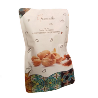 Noix De Cajou Caramelisees Au Gingembre 100G Gourmandiz