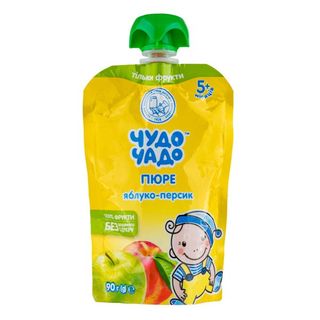 Сік Чудо-чадо Яблуко Та Персик 90 Г