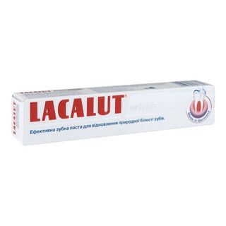 Зубна Паста Lacalut White 75 Мл