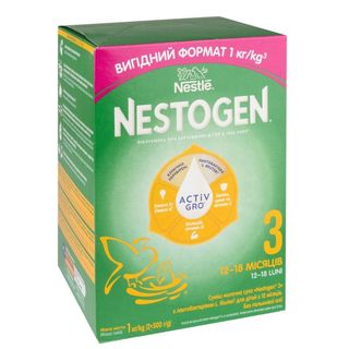 Суха Молочна Суміш Nestle Nestogen 3 З 12-ти Місяців 1000 Г