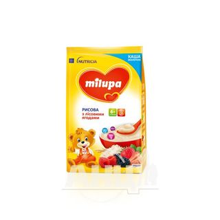 Каша Молочна Milupa Рисова З Лісовими Ягодами 210 Г