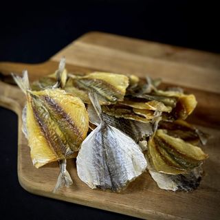 Снекова рибка Жовтий Полосатик (100г)