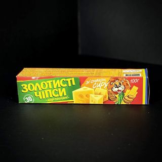 Чіпси Золотисті Зі Смаком Сиру (100г)