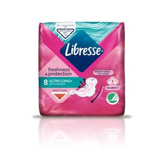 Прокладки Жіночі Гігієнічні Libresse Ultra Super Soft №8