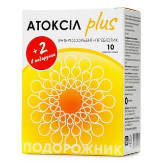 Атоксіл Плюс Пор. Пакет-саше №10+2 (акція)