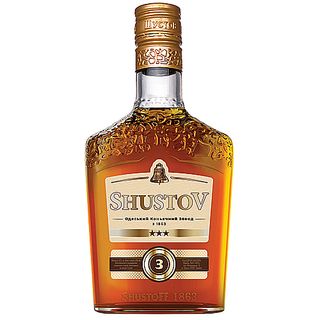 Напій спирт. шустов золота колекція 3* 0,5л 40%