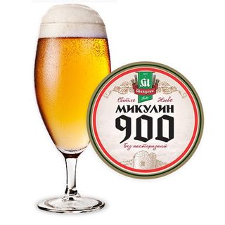 Пиво Микулин 900 Світле Фільтр (2л)