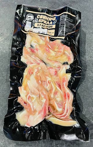 Вушка Свинні Класичні З Часником (вакуум) 100 Грам