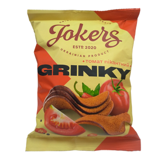 Сухарі Jokers Томат Спайсі 80г