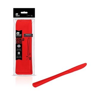 White Disposable Knives (20 Units)