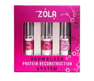 Zola Набір Для Ламінування Brow&lash Protein Reconstruction System