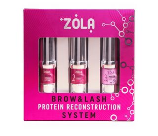 Zola Набір Для Ламінування Brow&lash Protein Reconstruction System
