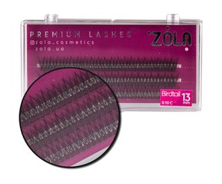 Zola Вії-пучки Birdtail 13 Mm