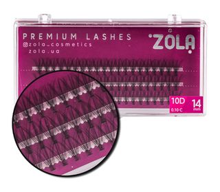 Zola Вії-пучки 10d 14 Mm