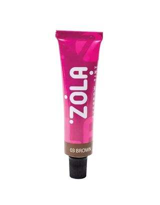 Zola Фарба Для Брів З Колагеном Eyebrow Tint With Collagen 03 Dark Brown 15ml.