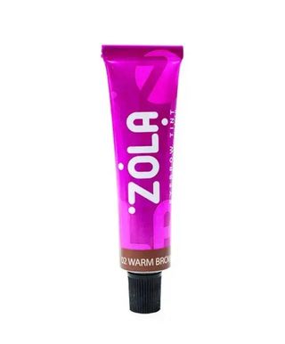 Zola Фарба Для Брів З Колагеном Eyebrow Tint With Collagen 02 Dark Brown 15ml.