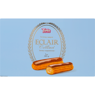 Тістечко Tarta Еклер з карамеллю 250 г
