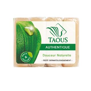 Savon authentique douceur naturelle 4x120g - TAOUS