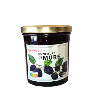 Confiture de mûre 370g - CASINO
