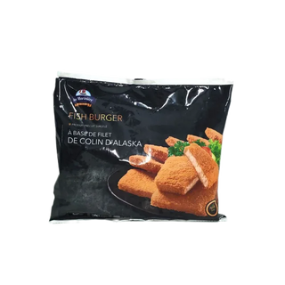 Fish burger pané colin Alaska 400g - LA FERMIÈRE