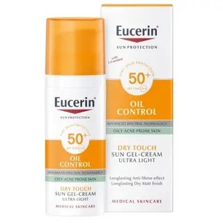 Eucerin Régulateur d'huile écran solaire SPF-50+, 50ml