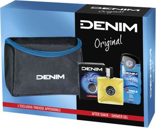 Denim Confezione Aftershave 100ml + Docciagel 250ml + Trousse Appendibile Coe1856