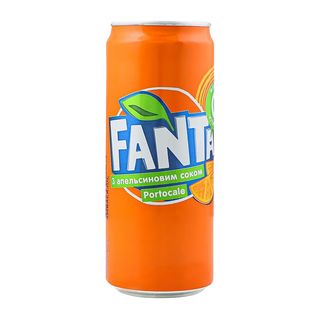 Напій Fanta Orange Апельсин 0.33л