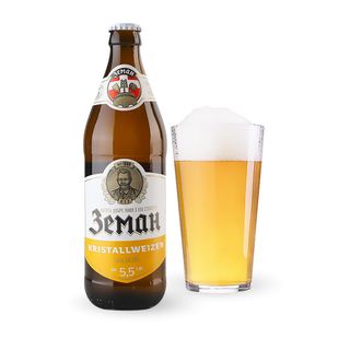 Пиво Земан Kristallweizen 0.5л