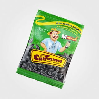 Насіння Соняшника Смажене Солоне «сан Санич», 110г