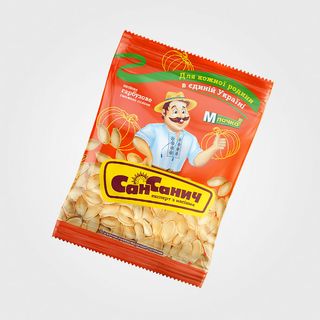 Насіння Гарбузове Смажене Солоне «сан Санич», 40г