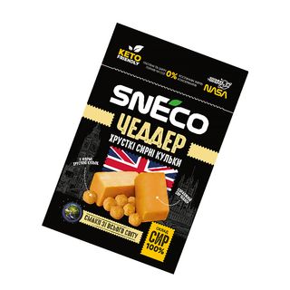 Сир Сушений Sneco Чеддер, 28г