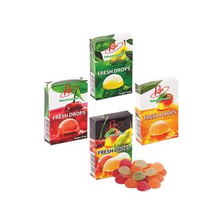 Льодяники Освіжаючі Без Цукру Roks Fresh Drops, 30г