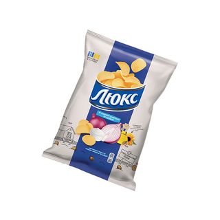 Чипси «люкс» Зі Смаком Сметани Та Цибулі, 125г