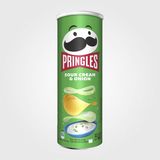 Чипси «pringles» Зі Смаком Сметани Та Цибулі, 165г