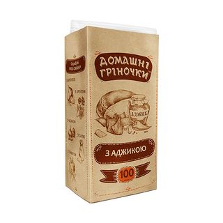 Грінки «домашні» З Аджикою, 100 Г