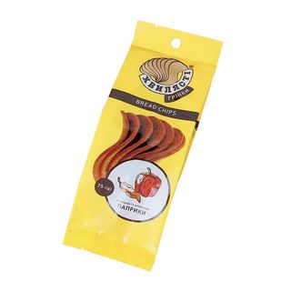 Сухарі Житньо-пшеничні «хвилясті» Зі Смаком Паприки, 75г