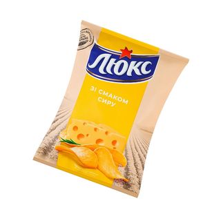 Чипси «люкс» Зі Смаком Сиру, 105г