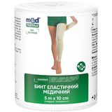 Бинт Еластичний Медичний Medtextile Середньої Розтяжності 5 М Х 10 См